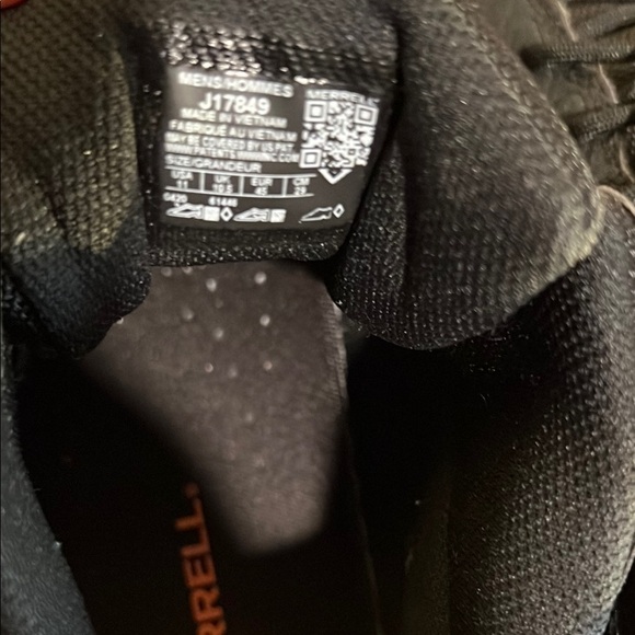 Merrell Men's Black TACTICAL flexconnect Waterproof Shoes - Picture 9 of 10